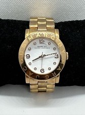 Marc Jacobs MBM3077 Women's Gold Stainless Steel Analog Dial Quartz Watch JNA793