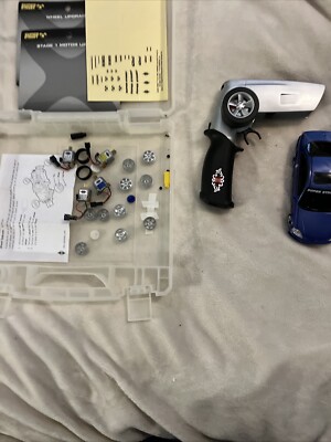 Xmods BLUE Honda Civic  Car & Remote Gun & Accessories Untested