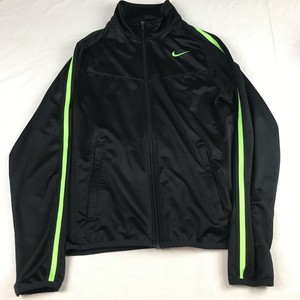 green nike track jacket