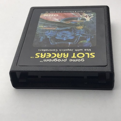 SLOT RACERS ATARI 2600 Video Game Cartridge 1978 Vintage - Picture 3 of 4