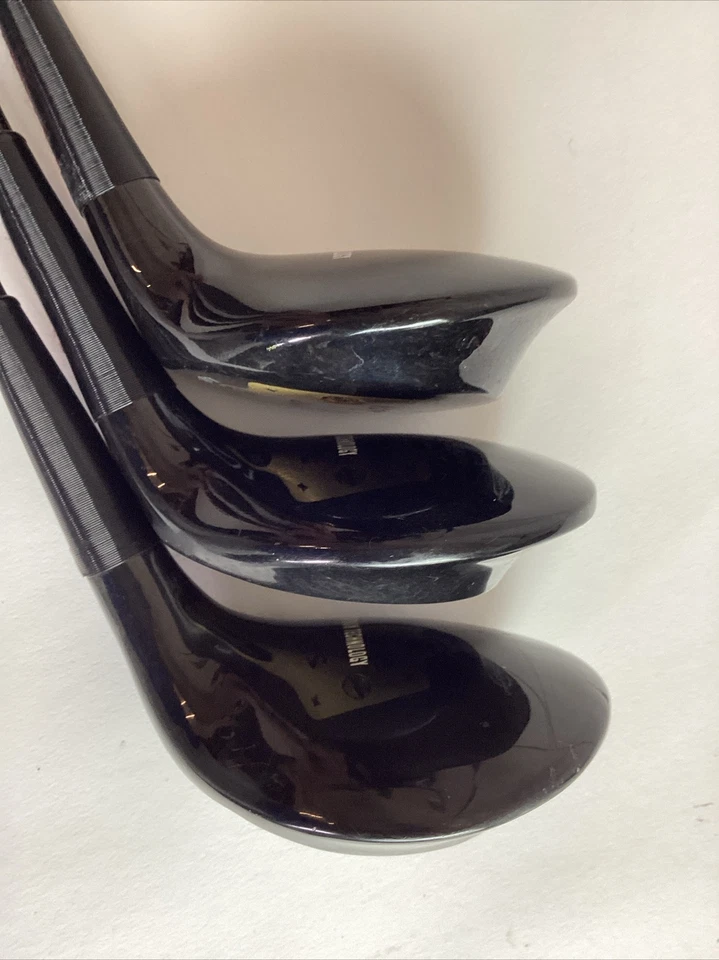 Golfsmith Pro 2100 Carbon Fairway Woods Set Driver-3-5 Regular Graphite Shafts - Image 4 of 4