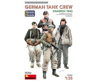 Miniart 550035354 1:35 Figuren Panzer- Besatzung Crew (4) Ka. 43 Res. Deutsch