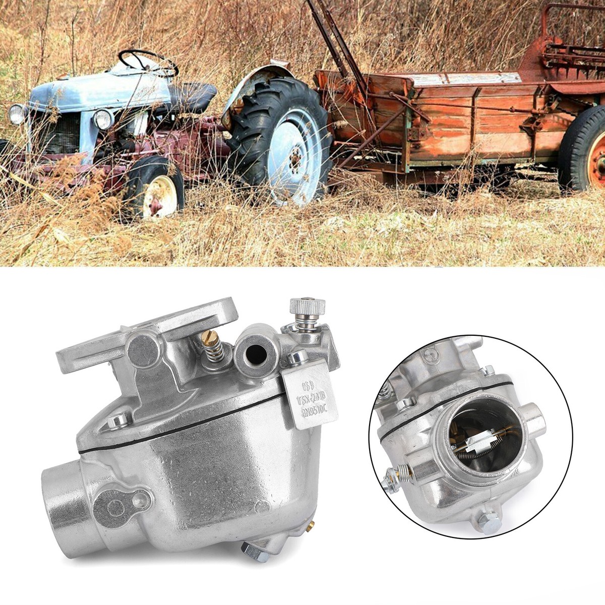 Carburetor For Ford Tractor 2N 8N 9N TSX33 8N9510C-HD New