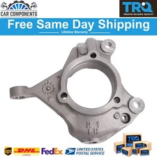 TRQ New Front Steering Knuckle Spindle LH Side For 2007-2018 Jeep Wrangler JK