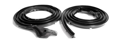 1970-74 Cuda Challenger Door Weatherstrip Seal Rubber E-Body USA Metro LM23A