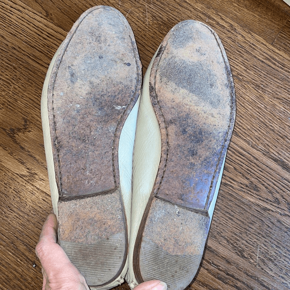 Cole Haan Resort Murano Sandstone leather woven‎ toe slip on loafers Cole Haan Resort Murano Sandstone leather woven toe slip on  main image 2