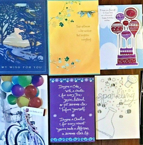 Hallmark 10 BIRTHDAY card Assortment, Retail $70.00 Save $45.00, All Deluxe sty - Picture 2 of 3