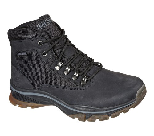 Para hombre SKECHERS Calce Relajado: Botas Ralcon Lorken, 204218/NEGRAS Varias Tallas Negras - Imagen 6 de 12