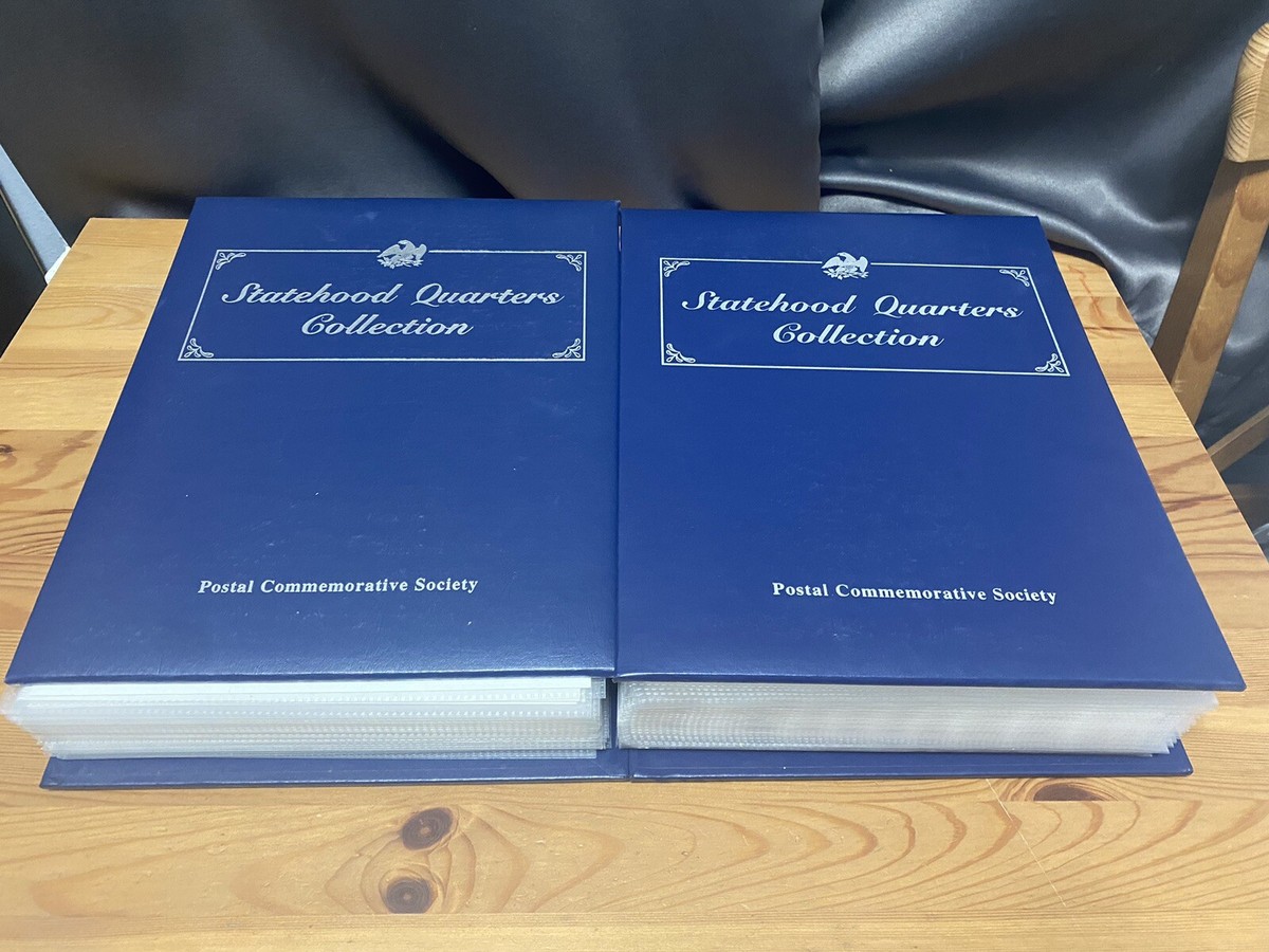 COMPLETE Statehood Quarters & Stamp Collection Vol. 1 and 2 | eBay
