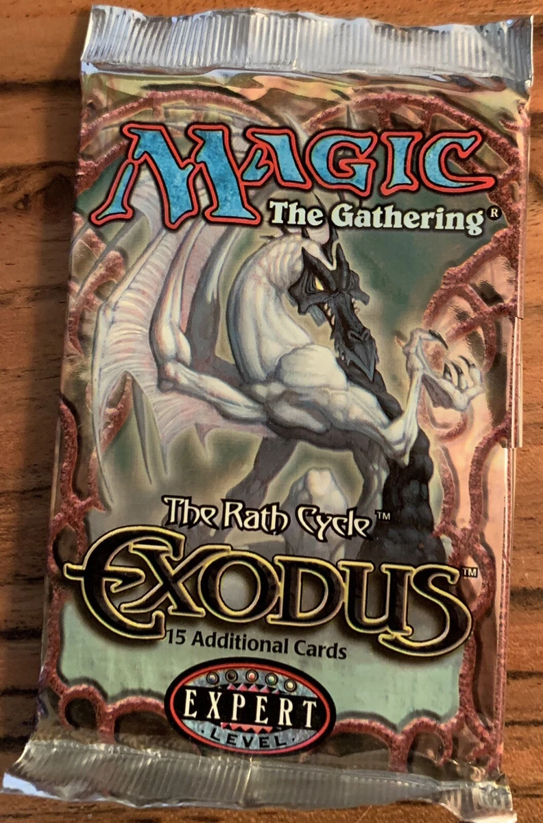 Magic: The Gathering Exodus Sealed Collectible Card Game Packs in