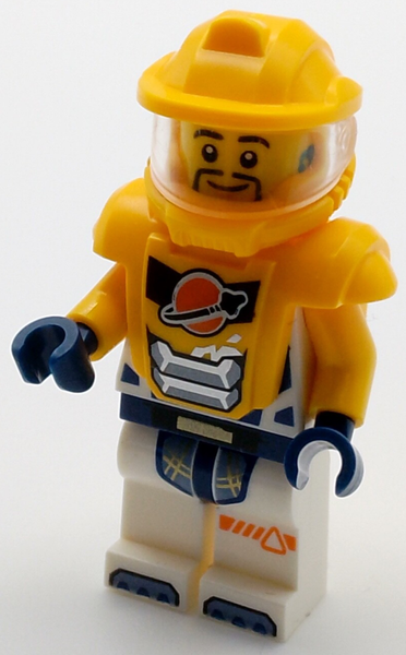 Astronaut Ingenieur Engineer 60428 City Classic Space Lego® Minifigur Neu-image