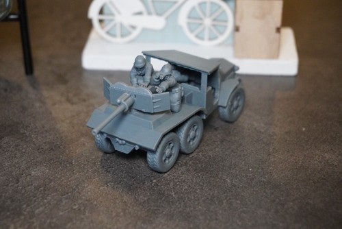 Véhicule Militaire Français Laffly 47mm, Seconde Guerre Mondiale, Wargame, WW2 - Imagen 3 de 5