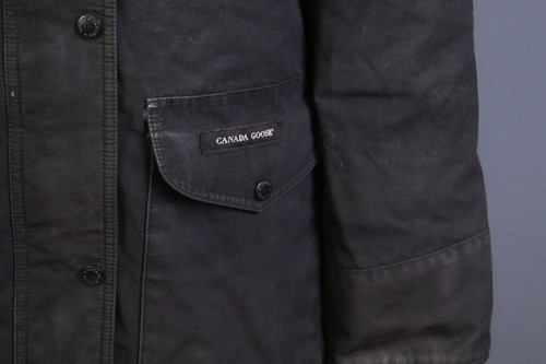 Canada Goose Arctic Program Black Goose Down Hooded Full Zip Parka Jacket - Picture 14 of 24