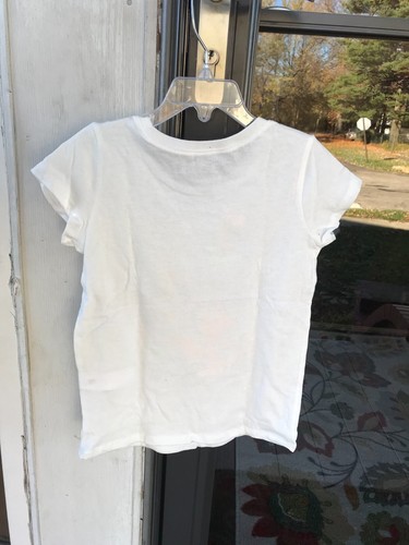 Toddler Girl Childrens Place 5T Ivory T-Shirt Sparkle Squirrel Fox Mouse 010 - Picture 7 of 7