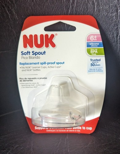 Bec Verseur Silicone Anti-Fuites NUK - Pour Tasse D'Apprentissage - À Partir De 6 Mois - Système Anti-Colique