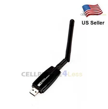 300Mbps USB Wireless Adapter WiFi Network Card for Laptops PC