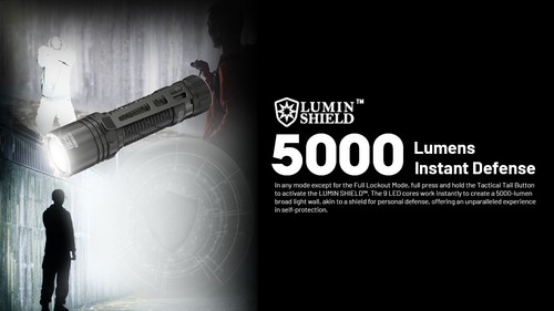Nitecore EDC35 5000 Lumen Rechargeable EDC Flashlight - Picture 2 of 11