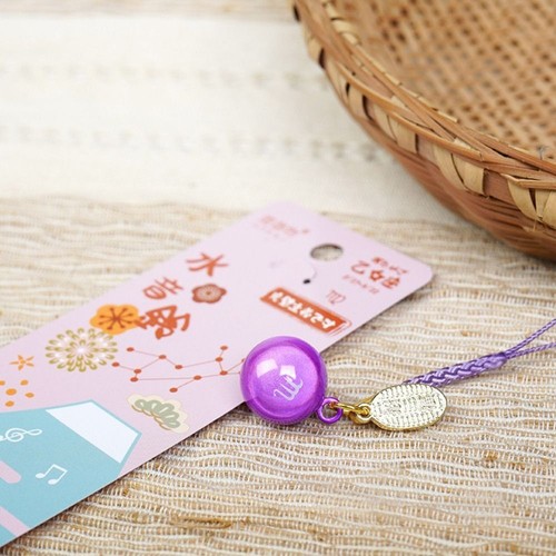 Twelve Constellations Lucky Bell Keychain Jewelry Accessories - 第 7/24 張圖片