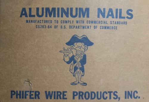 2" ALUMINUM Nails for Siding & Gen. Purpose / Ring Shank ( 1 Pound ) - USA - Picture 3 of 7
