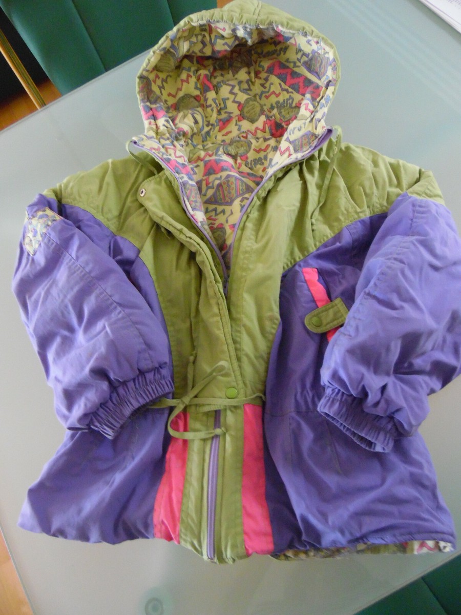 Retro 90er Winterjacke Jacken 90er Jahre 80er 90er Jacke