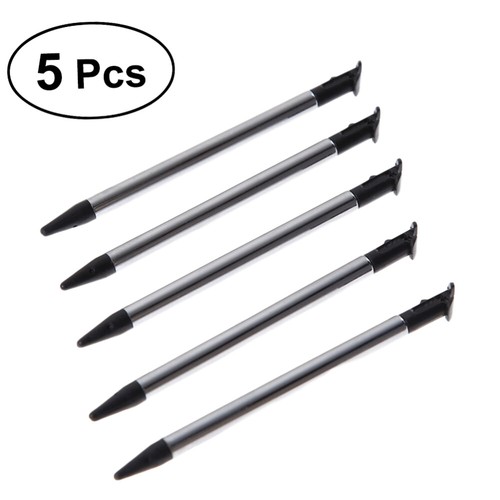 5 Pcs Teleskop -Metallstift Touchscreen -Stift Universeller Eingabestift