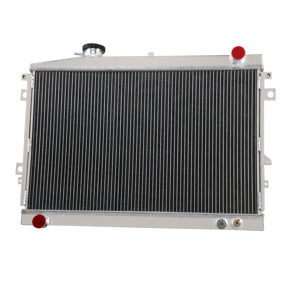 2 ROWS All Aluminum Radiator For 1985-1996 Ford Courier PC Petrol 2.6L EFI MT - image 2 of 4