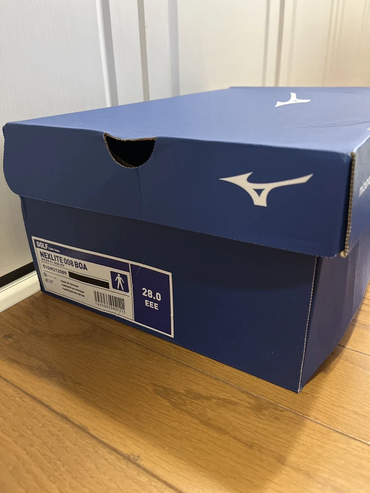 OFERTA MIZUNO Zapatos de Golf NEXLITE 008 BOA Malla AMPLIOS 51GM2120 Negros 28.0cm Acelerados Foto 3 de 3