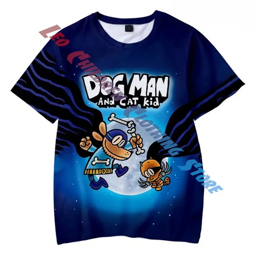 T-shirt cartone animato cane uomo vestiti estivi maglietta top maglietta abbigliamento 2025 - Foto 7 di 14