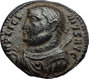 LICINIUS-I-Authentic-Ancient-Roman-Original-317AD-Coin-JUPITER-amp-VICTORY-i67764