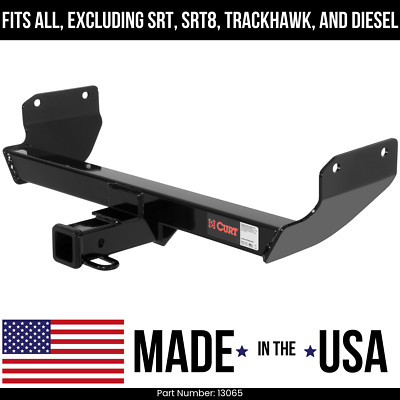 For 11-21 Jeep Grand Cherokee Trailer Hitch Exc SRT Track & diesel Curt 5K 2''