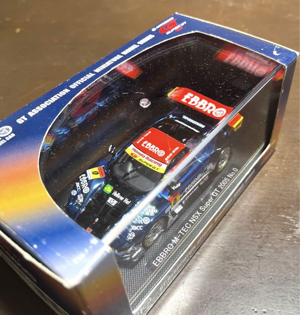 Ebbro M-Tec Nsx Super Gt 2005 No.0 Blue | eBay