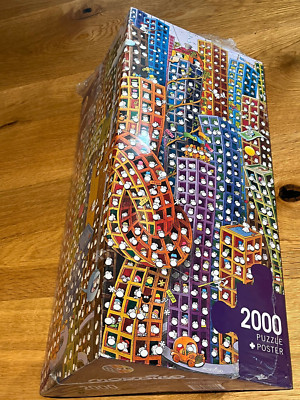 Heye Puzzle,  Mordillo Art.-Nr. 29495, City,  2000 Teile,neu, noch eingeschweißt