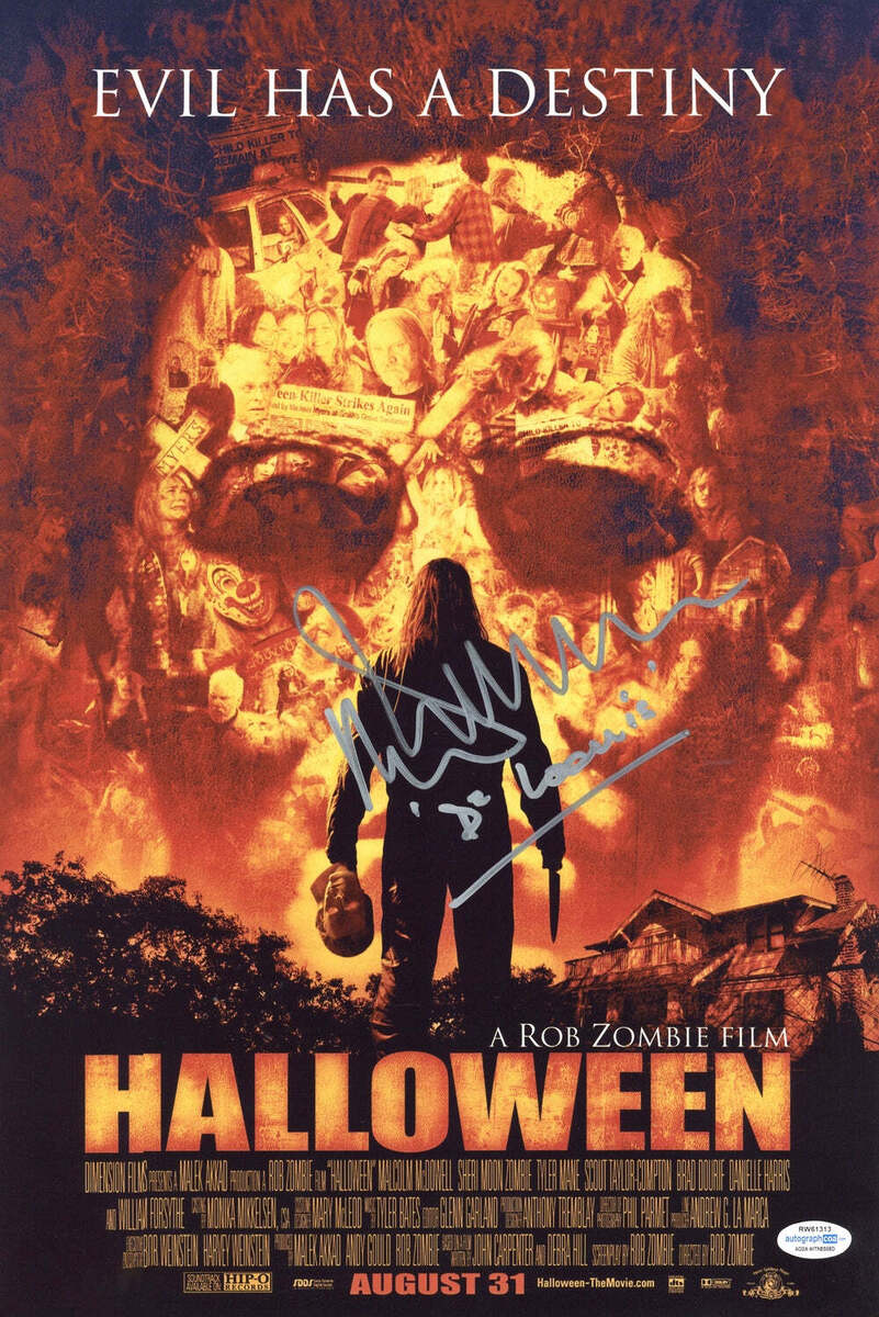Rob Zombie signed horror film 31 12x18 movie poster photo COA Proof star autographed Rob Zombie signed horror film 31 12x18 movie poster photo COA Proof star autographed