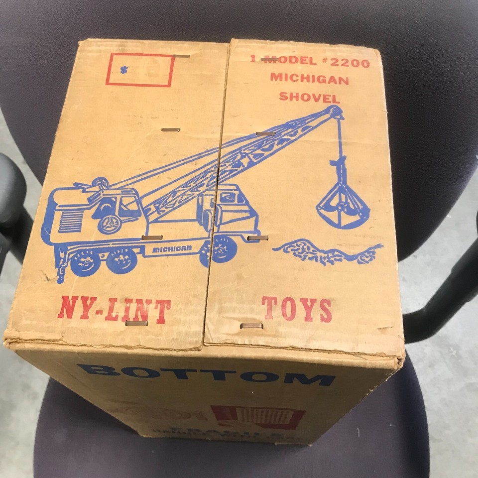 Nylint Michigan Truck crane BOX Only 2200 eBay