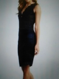 lipsy v neck lace bodycon dress