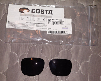 AUTHENTIC! Costa Del Mar Remora Grey 580P Replacement Sunglass