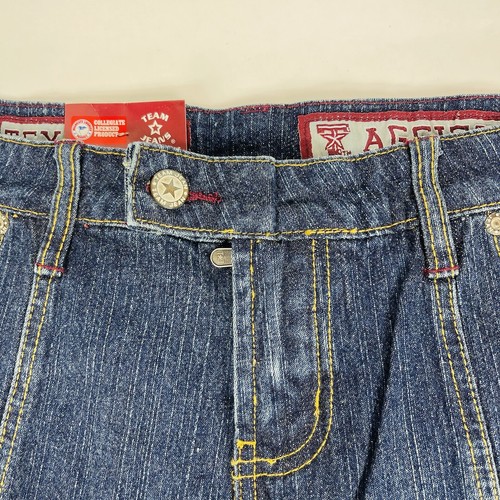 Team Jeans Sassy Skirt Women’s Size 10 Texas A&M Aggies Gig Em - Picture 4 of 6