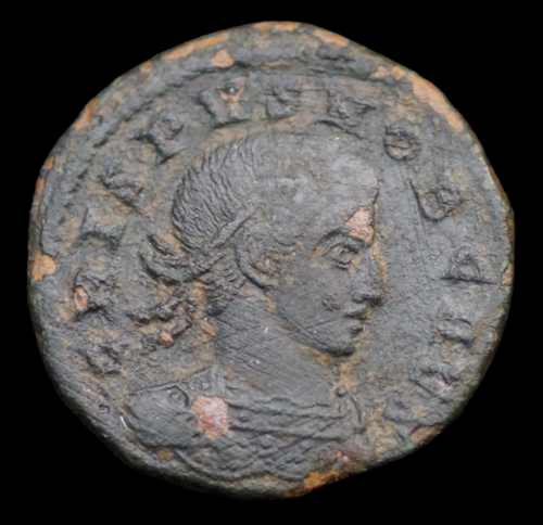 CRISPUS Ancient Roman Imperial Coin (CAESAR 317-326 AD) AE 2,37 gramm 18 mm #598 - Picture 2 of 3