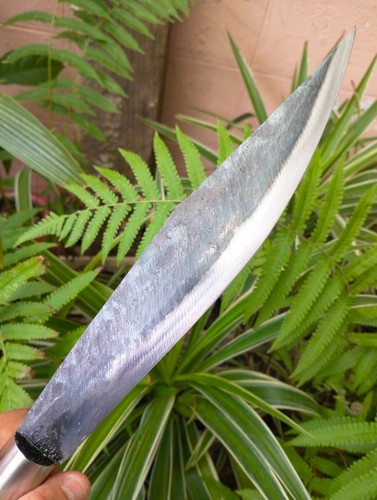 Handmade Bowie Thai-E-Nep Camping knife 10” Steel forged, Rosewood (Pa-Dauk) - Picture 7 of 20