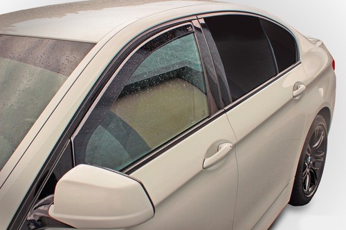 Juego de 2 piezas de deflectores de viento para Ford Escort 1990-2001 4/5 puertas tintado Heko - Imagen 3 de 5