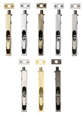 Lever Action Flush Door Shoot Bolts 152mm x 19mm 6 x ¾ Inch - Premium UK Quality