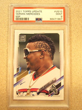 2021 TOPPS UPDATE #US10 YERMIN MERCEDES SUPER SHORT PRINT SSP PSA 9 MINT ROOKIE