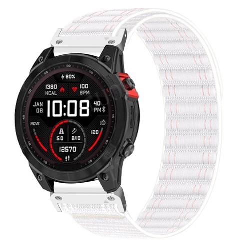 Nylon Watch Band Strap For Garmin Fenix 8 7 7X 6 6X 5 5X Tactix Epix Pro Enduro - Picture 35 of 40