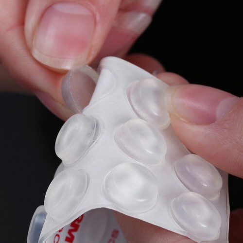 BESTOMZ 90pcs Clear Surface Adhesive Bumpers Pads Prevent Scratching Sliding - Picture 7 of 11