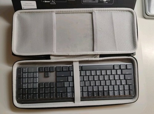 Logitech MX Mechanische Kabellose Tastatur - Graphit (Taktile Leise Schalter) - Bild 8 von 9