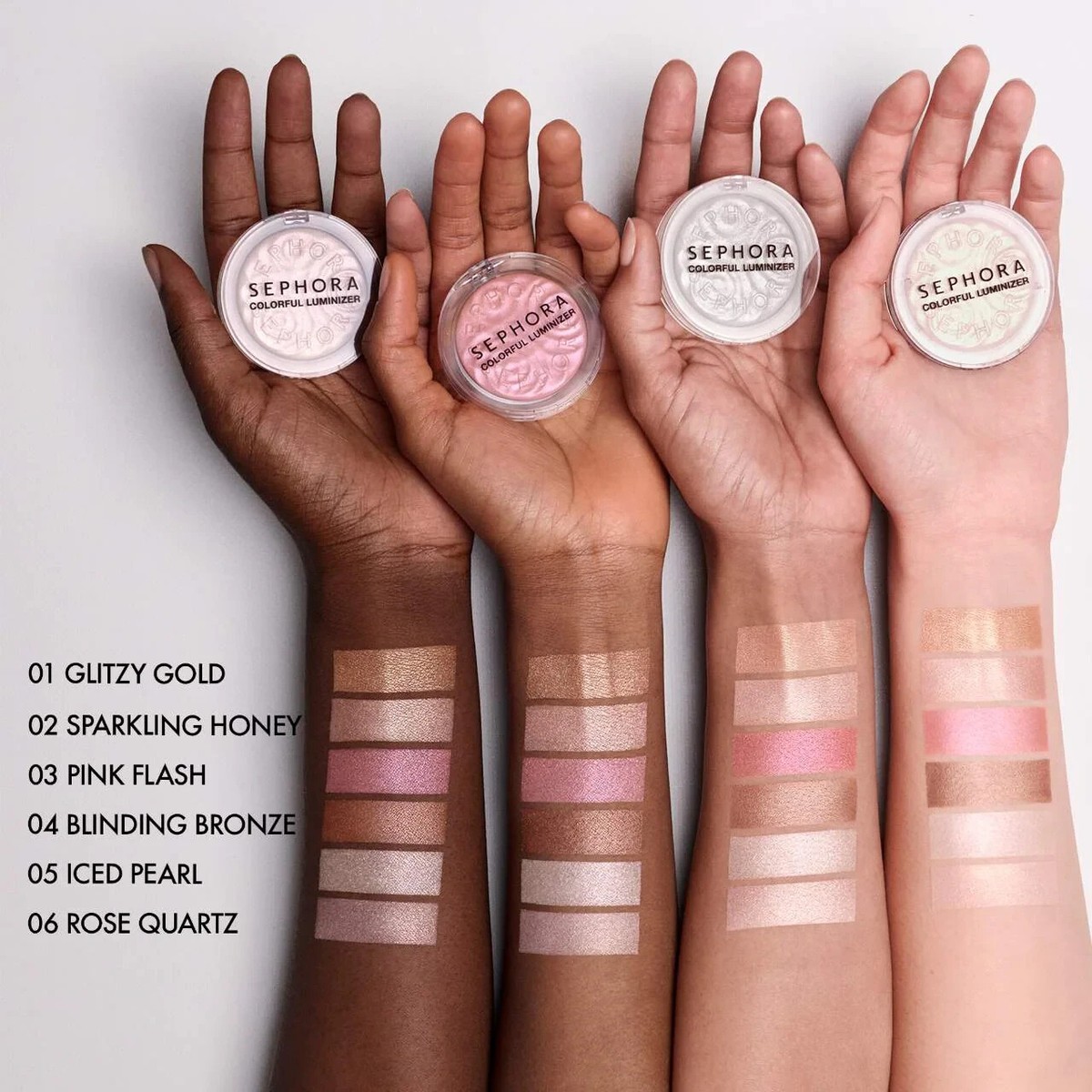 SEPHORA Colorful Luminizer Shimmering Powder Full Size 3.5G (04