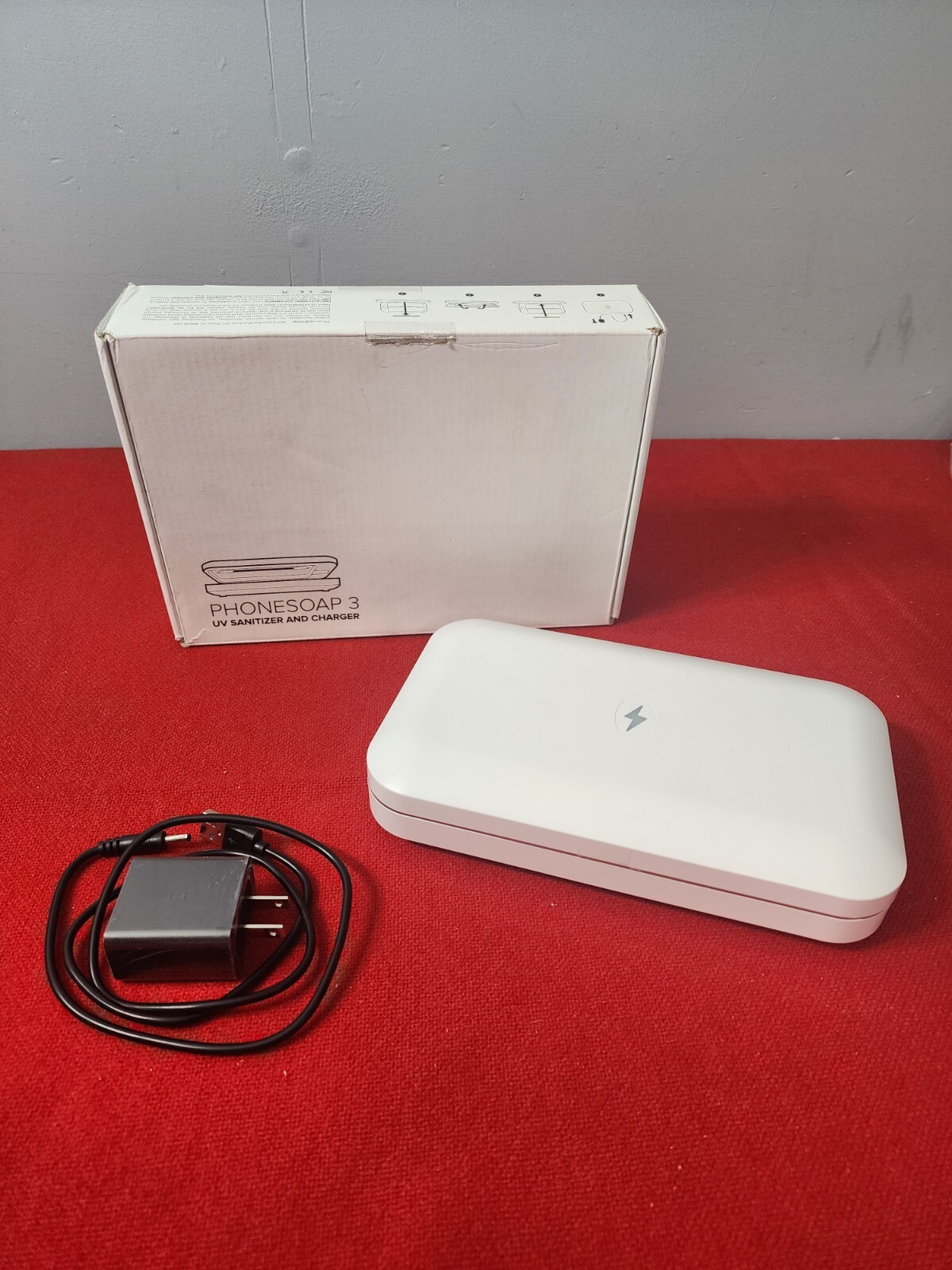 PhoneSoap 3 Smartphone UV Sanitizer and Universal Charger White eBay