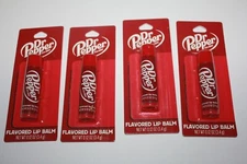 Lot (4)Taste Beauty Dr. Pepper Flavored Lip Balm NEW & CARDED