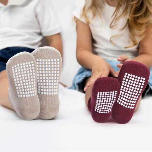 12 Pack Baby Toddler Socks Non Slip Grip Cotton Ankle Socks for Boys Girls Infan - Picture 6 of 7