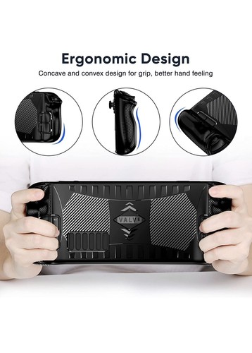 Steam Deck Case Stream Deck Case with Anti-Slip Particles, Compatible - Picture 3 of 7